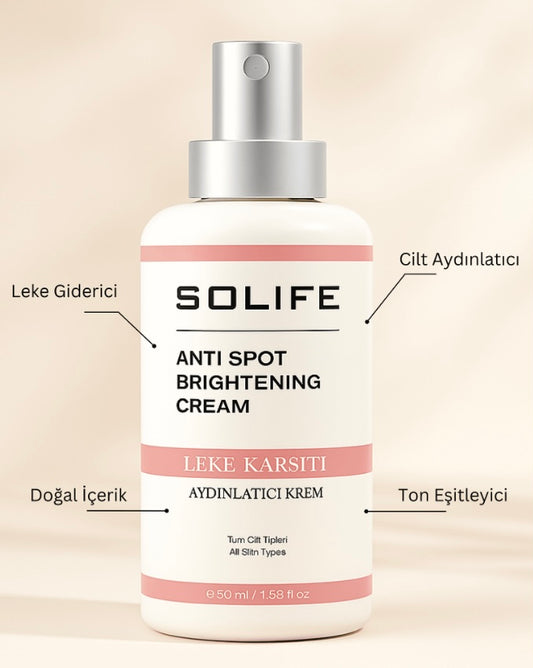Anti Spot Leke Karşıtı Aydınlatıcı Krem