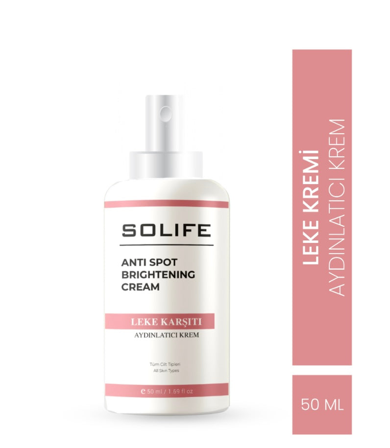 Anti Spot Leke Karşıtı Aydınlatıcı Krem